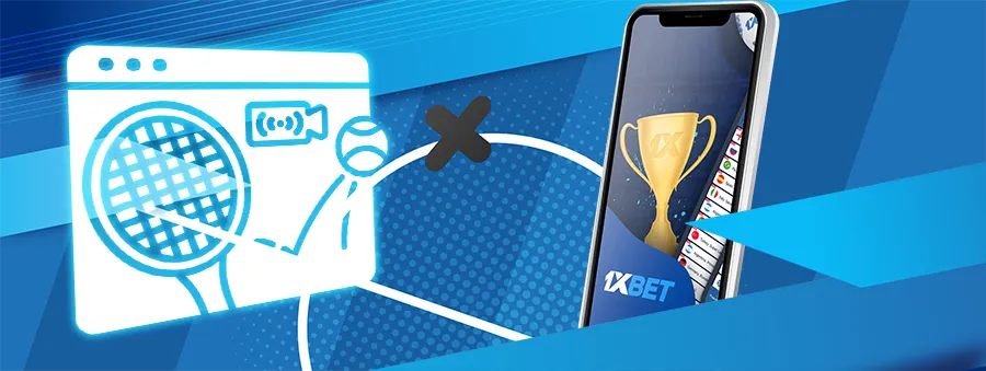 Comment parier sur le tennis avec 1xBet